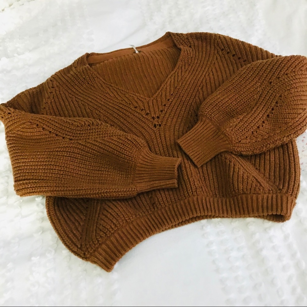 FP Brown All Day Long Sweater - Picture 2 of 8